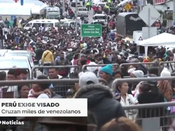 Perú limita la entrada de venezolanos