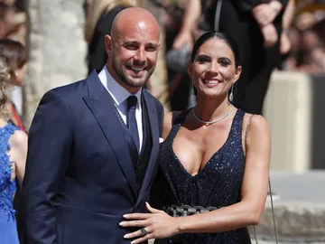 Pepe Reina, en la boda de Sergio Ramos y de Pilar Rubio Pepe Reina, en la boda de Sergio Ramos y de Pilar Rubio