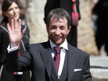 Pablo Motos, en la boda de Sergio Ramos y de Pilar Rubio Pablo Motos, en la boda de Sergio Ramos y de Pilar Rubio