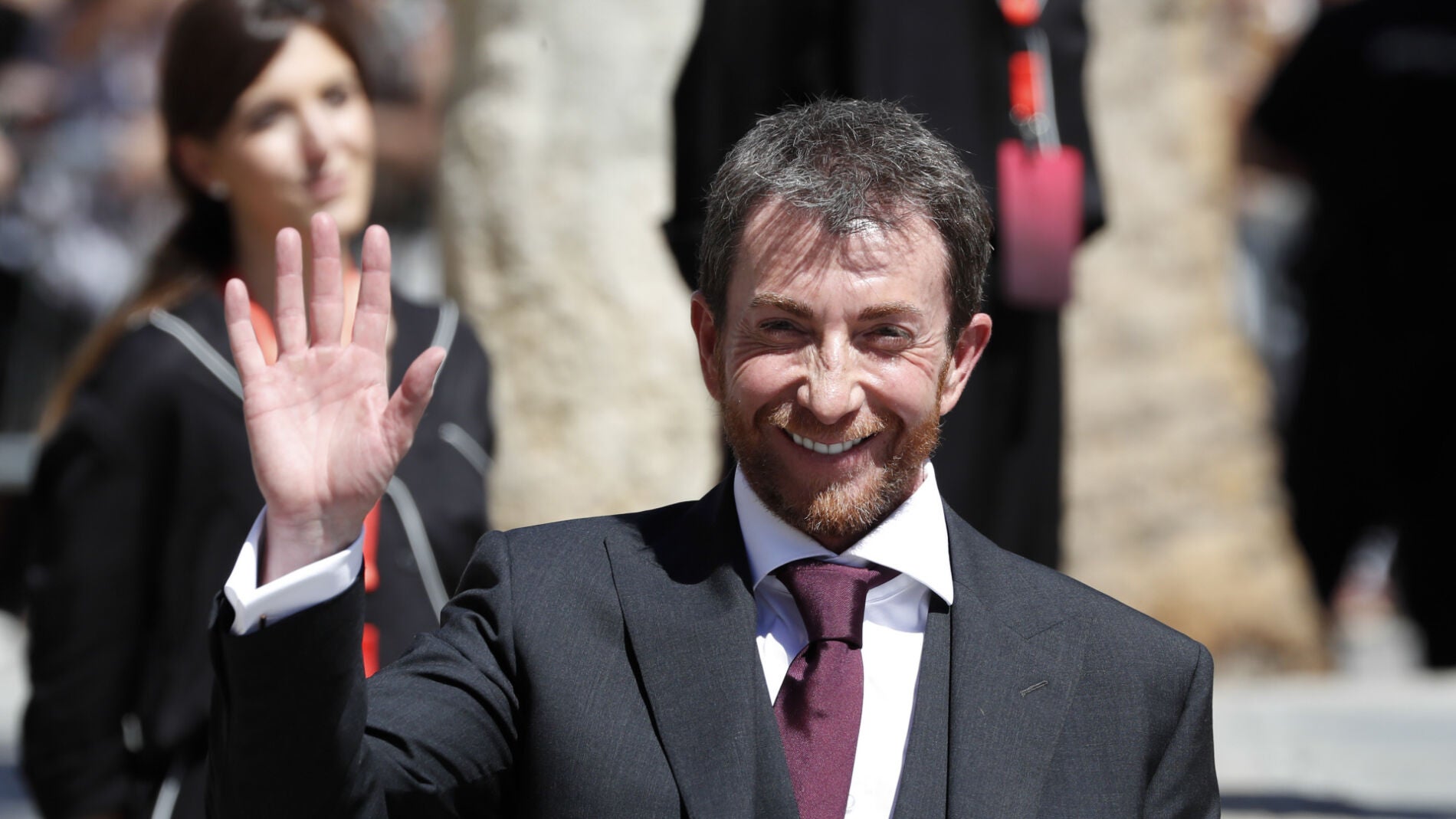 Pablo Motos, en la boda de Sergio Ramos y de Pilar Rubio