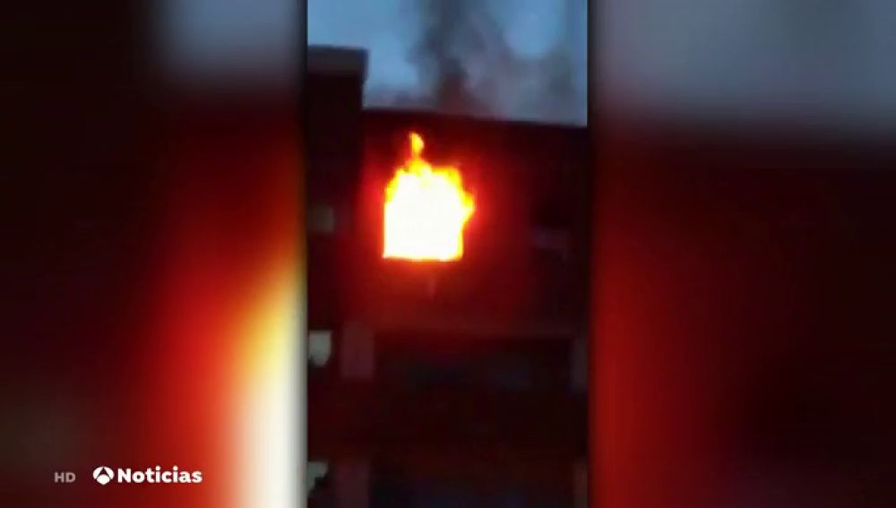 Muere una mujer de 88 años en el incendio de un edificio en Terrassa