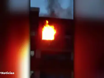 Muere una mujer de 88 años en el incendio de un edificio en Terrassa Muere una mujer de 88 años en el incendio de un edificio en Terrassa