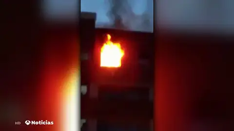 Muere una mujer de 88 años en el incendio de un edificio en Terrassa Muere una mujer de 88 años en el incendio de un edificio en Terrassa