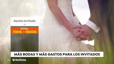 Los españoles gastamos en el regalo de boda para los novios el doble que franceses y alemanes