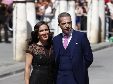 Cristóbal Soria, en la boda de Sergio Ramos y de Pilar Rubio Cristóbal Soria, en la boda de Sergio Ramos y de Pilar Rubio