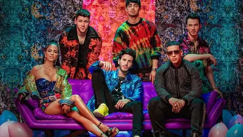 Portada del nuevo sencillo de los Jonas Brothers con Sebastian Yatra Portada del nuevo sencillo de los Jonas Brothers con Sebastian Yatra