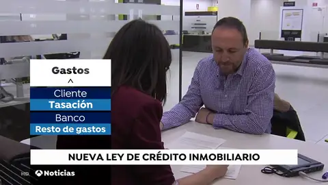 La que la mayor parte de los gastos hipotecarios pasa a cargo de los bancos con la entrada en vigor de la nueva ley La que la mayor parte de los gastos hipotecarios pasa a cargo de los bancos con la entrada en vigor de la nueva ley