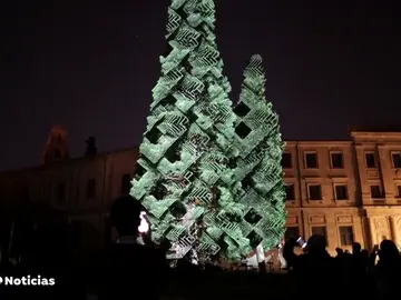 El festival Luz y Vanguardias ilumina con arte algunos de los tesoros arquitectónicos de Salamanca El festival Luz y Vanguardias ilumina con arte algunos de los tesoros arquitectónicos de Salamanca