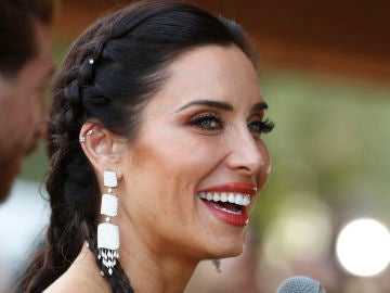 Pilar Rubio en la finca donde se celebra la fiesta posterior a la boda 