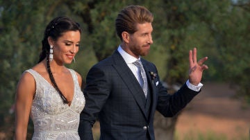 Pilar Rubio y Sergio Ramos después de su boda Pilar Rubio y Sergio Ramos después de su boda