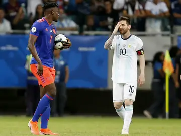 Messi, ante Colombia Messi, ante Colombia