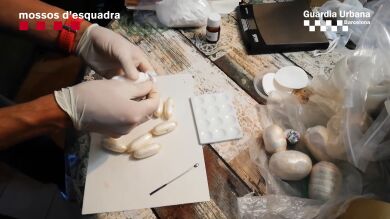Doce detenidos en una operación contra la venta de droga en Barcelona