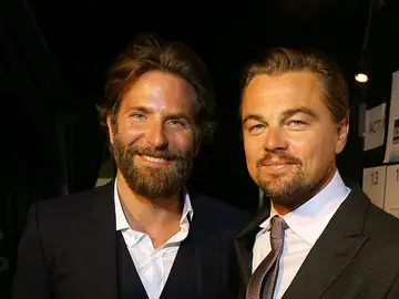 Bradley Cooper y Leonardo DiCaprio Bradley Cooper y Leonardo DiCaprio