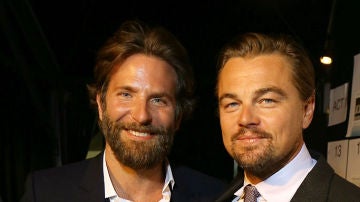 Bradley Cooper y Leonardo DiCaprio Bradley Cooper y Leonardo DiCaprio