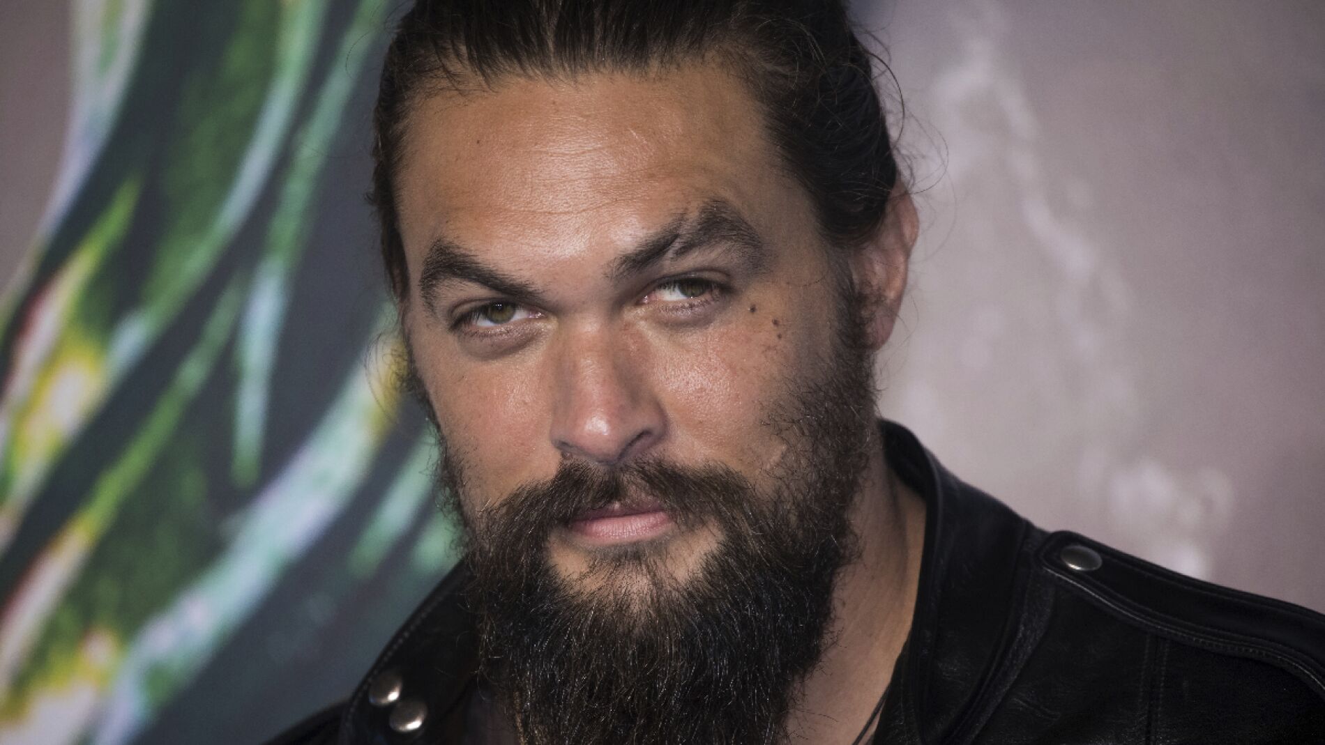 Jason Momoa en la premiere de 'Aquaman'