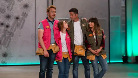 Una de las parejas con más personalidad queda eliminada de ‘Masters de la reforma’ Una de las parejas con más personalidad queda eliminada de ‘Masters de la reforma’
