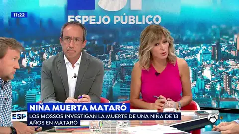 Alfonso Egea, periodista de Espejo Público. nina