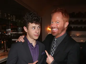 Nolan Gould y Jesse Tyler Ferguson de 'Modern Family' Nolan Gould y Jesse Tyler Ferguson de 'Modern Family'