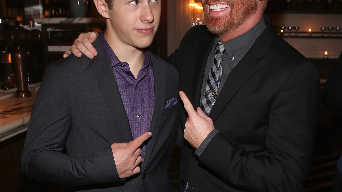 Nolan Gould y Jesse Tyler Ferguson de 'Modern Family' Nolan Gould y Jesse Tyler Ferguson de 'Modern Family'