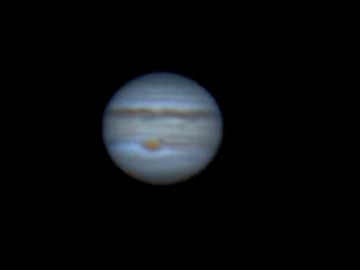 Júpiter en la madrugada del pasado día 11 de junio 