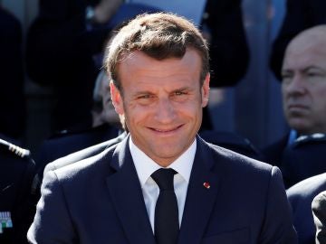 El presidente galo, Emmanuel Macron
