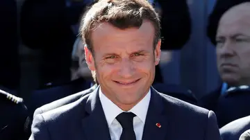 El presidente galo, Emmanuel Macron