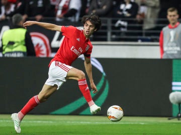 Joao Felix, durante un partido con el Benfica