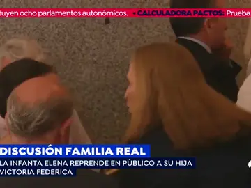 Discusión en la familia real. Discusión en la familia real.