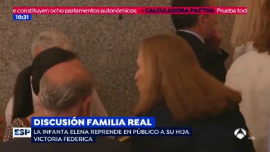 La riña entre la infanta Elena y su hija Victoria Federica por enseñar el sujetador