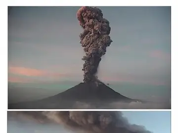 Alerta en México por la erupción del volcán Popocatépetl. Alerta en México por la erupción del volcán Popocatépetl.