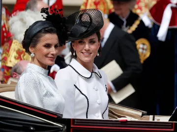 Kate Middleton y la reina Letizia Kate Middleton y la reina Letizia