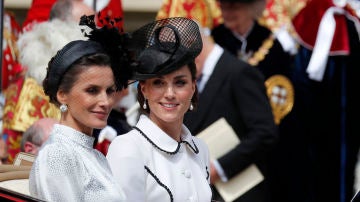 Kate Middleton y la reina Letizia Kate Middleton y la reina Letizia