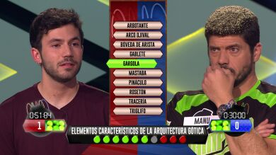 Los 'Prosciutto', a un paso de eliminar a 'Los Lobos' tras derrotar a Manu en la bomba estratégica de '¡Boom!'