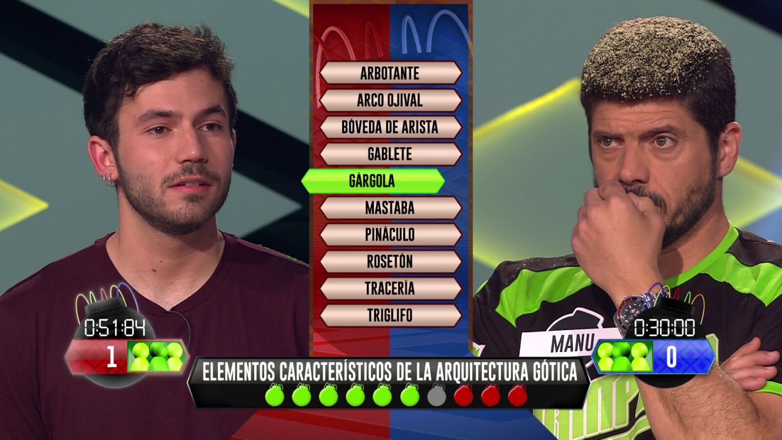 Los 'Prosciutto', a un paso de eliminar a 'Los Lobos' tras derrotar a Manu en la bomba estratégica de '¡Boom!'