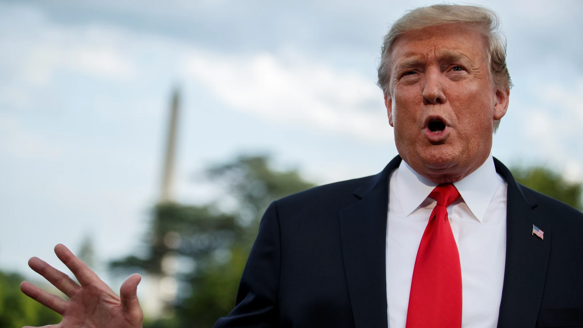 El presidente de los Estados Unidos, Donald Trump El presidente de los Estados Unidos, Donald Trump