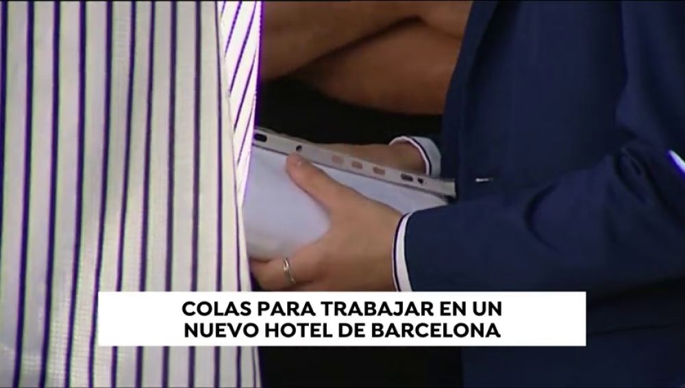 Un hotel de Barcelona busca 100 trabajadores 