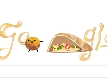 Doodle interactivo por el día internacional del Falafel Doodle interactivo por el día internacional del Falafel