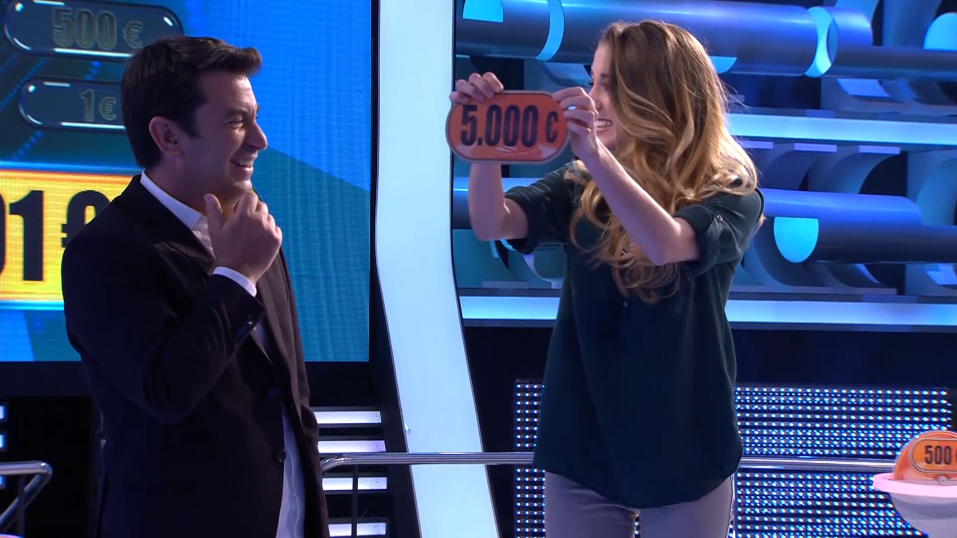 Primera vez que una concursante gira su &uacute;ltima moneda en &lsquo;&iexcl;Ahora caigo!&rsquo; 