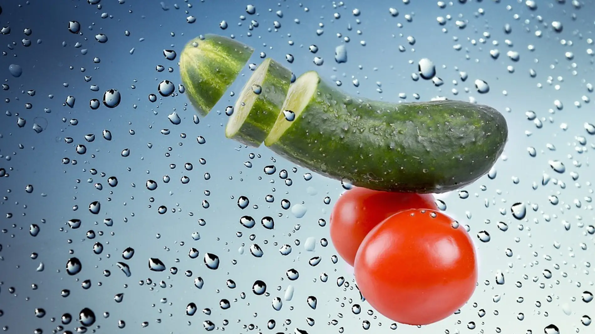 Pepino y tomate
