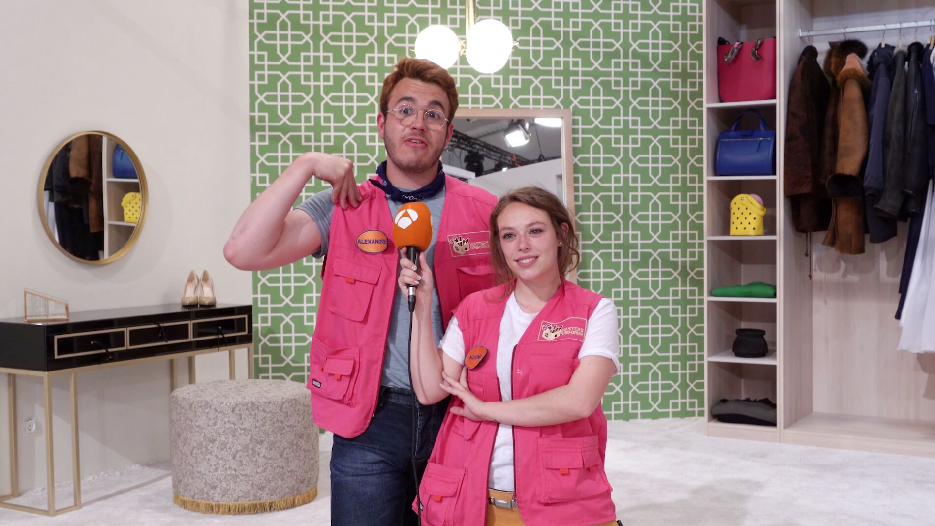 Álex y Naomi: "Vamos acumulando la energía que nos dan los concursantes que nos van dejando"