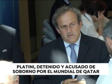 Michel Platini, detenido en Nanterre por la adjudicación del Mundial 2022 a Catar