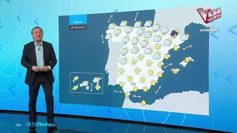 La primavera se despide este jueves con temperaturas suaves y con nubes en el norte La primavera se despide este jueves con temperaturas suaves y con nubes en el norte