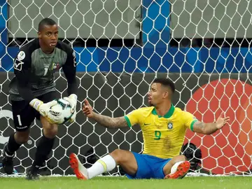Gabriel Jesús reclama una falta Gabriel Jesús reclama una falta