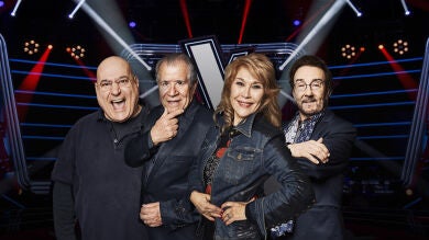 Estos son los cuatro finalistas de 'La Voz Senior'