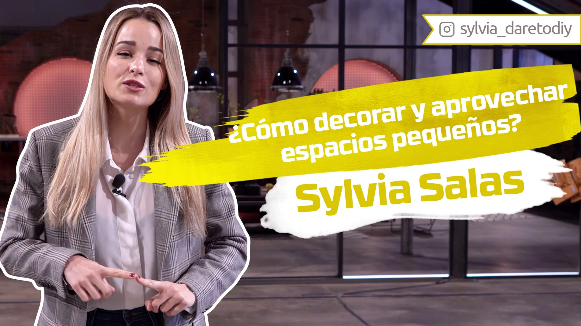 Sylvia Salas nos enseña cómo decorar y aprovechar espacios pequeños