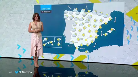 Nubes y posibles lluvias en el norte, con leve descenso de las temperaturas Nubes y posibles lluvias en el norte, con leve descenso de las temperaturas