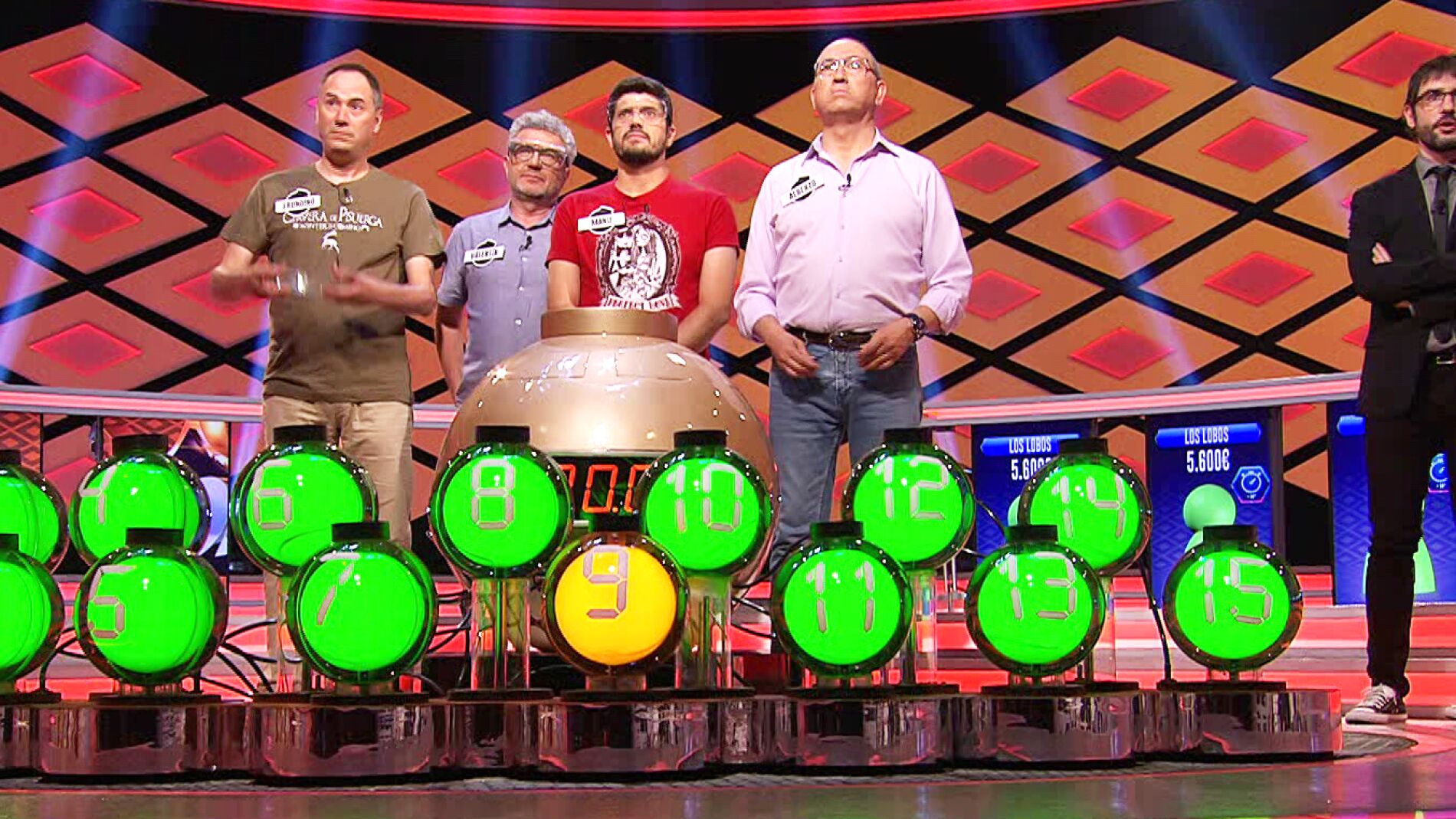 'Los Lobos' se quedan a sólo una pregunta de llevarse el gran bote de '¡Boom!'