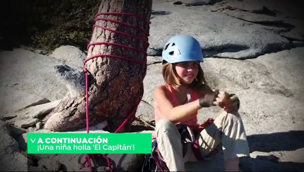 Una niña de diez años lograr escalar 'El Capitán' en Yosemite