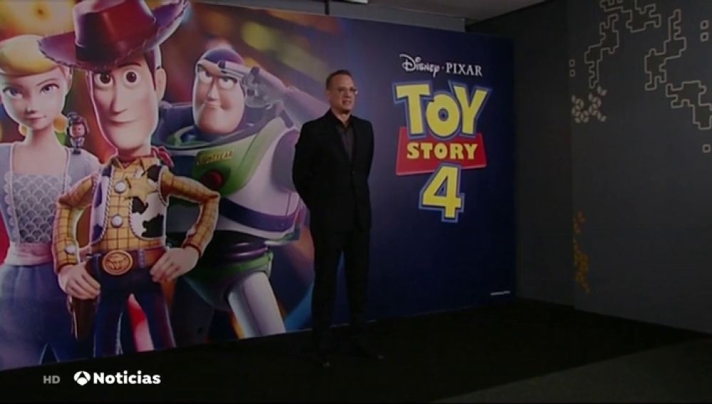 Tom Hanks presenta en Barcelona Toy Story 4 