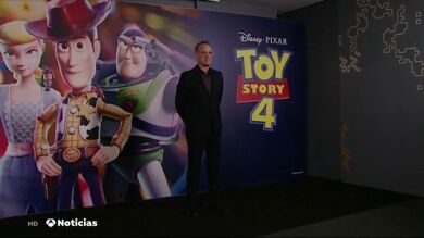 Tom Hanks presenta en Barcelona Toy Story 4 